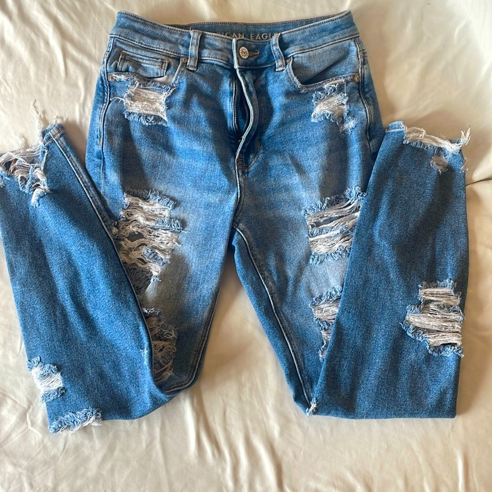 AEO Mom Jeans
